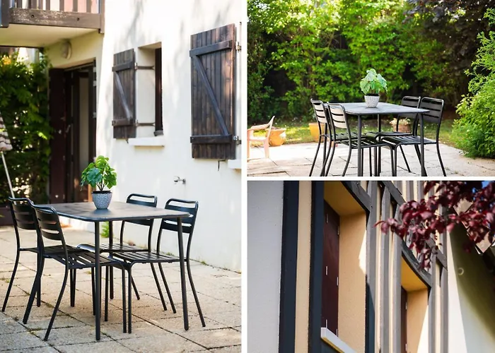 Apartamento La Coquille / F3 De Charme Avec Jardin Privatif Cabourg